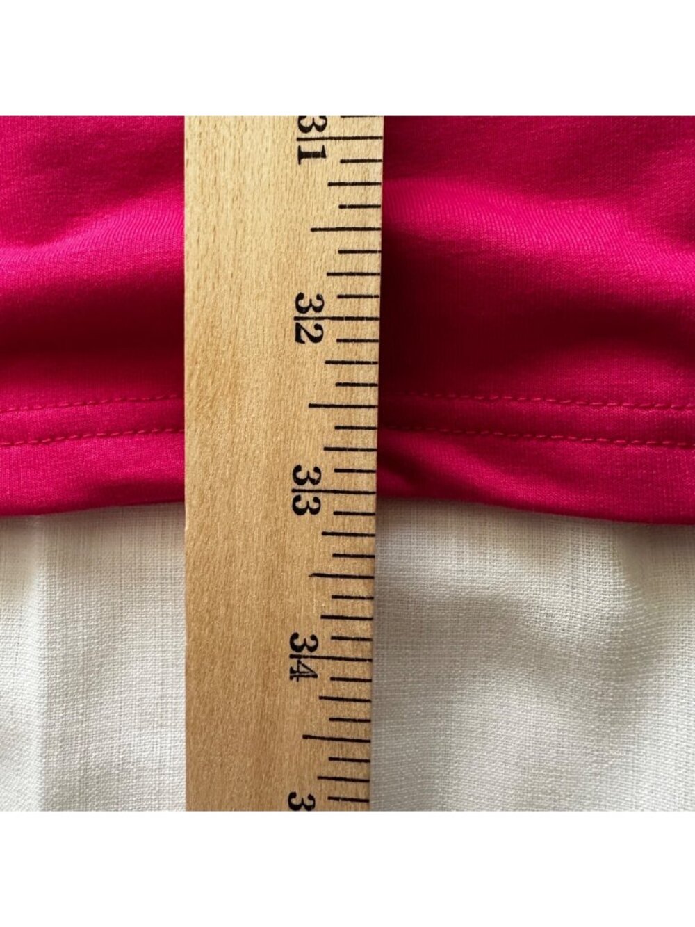 Tommy Hilfiger Sport Stripe Tank Dress Elasticized Waist Pink/White Large Beach - Picture 10 of 10